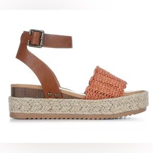 Soda Nico Wedge Sandals